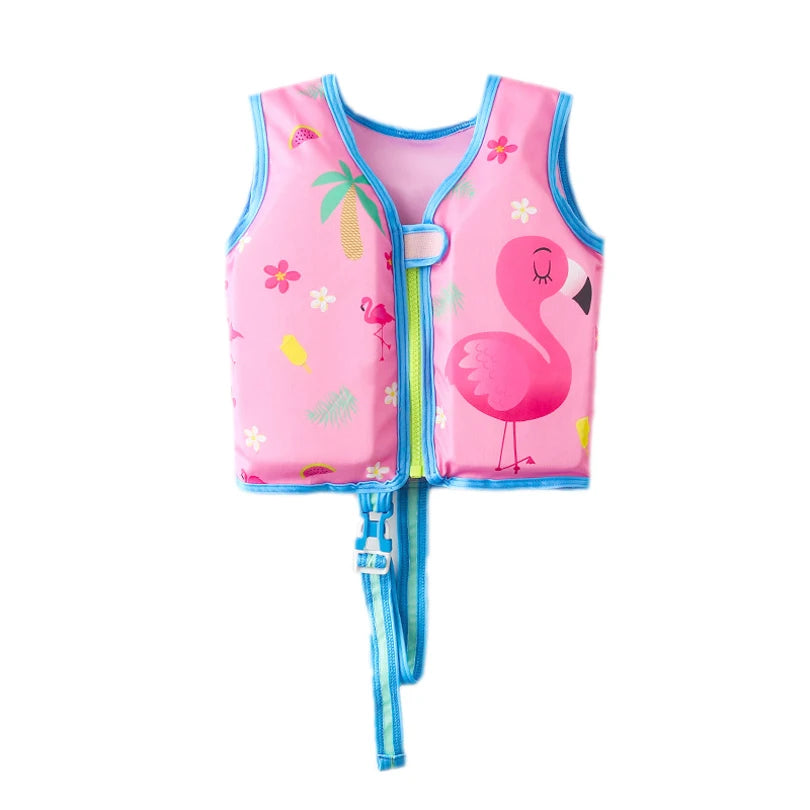 Baby Swim Buoyant Vest Kids Learn Swimming Child Swim Trainer Boy Girl Cute Float Swimsuit Swimming Pool Accessories