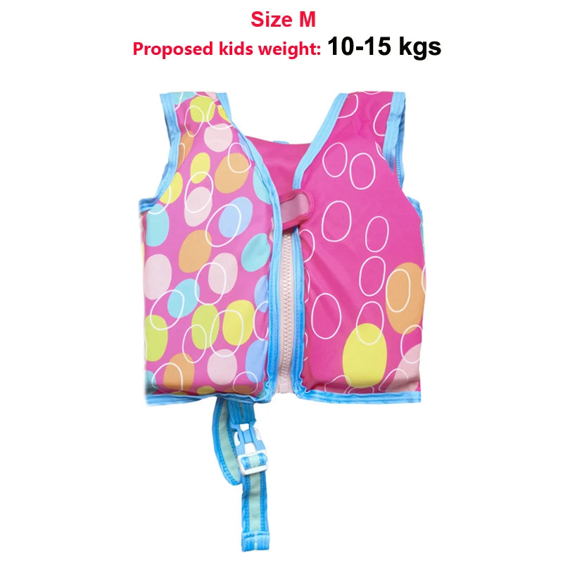 Baby Swim Buoyant Vest Kids Learn Swimming Child Swim Trainer Boy Girl Cute Float Swimsuit Swimming Pool Accessories