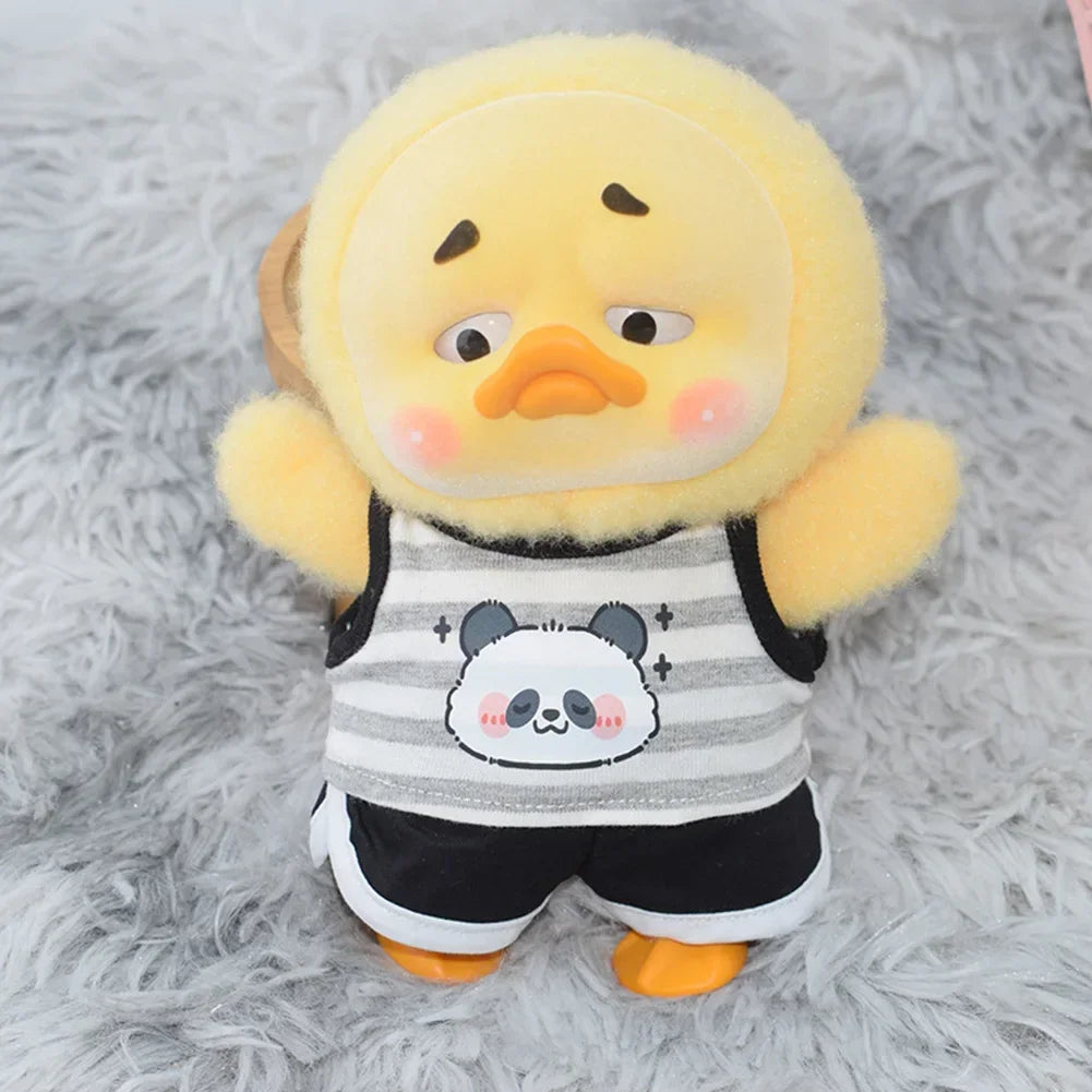 For 15cm Upset duck little yellow crow doll clothes skirt set