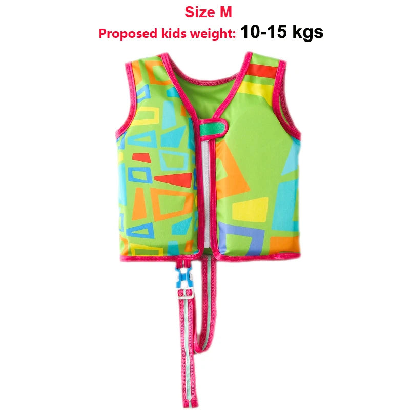 Baby Swim Buoyant Vest Kids Learn Swimming Child Swim Trainer Boy Girl Cute Float Swimsuit Swimming Pool Accessories