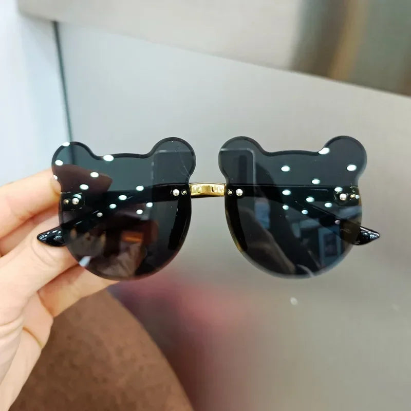 Children's Fashion Sunglasses Girl Cute Little Bear Fashion Sun Glasses Outdoor Shading for Boys Eyewear Children's accessories